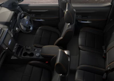 Next-Generation Ford Ranger Wildtrak interior