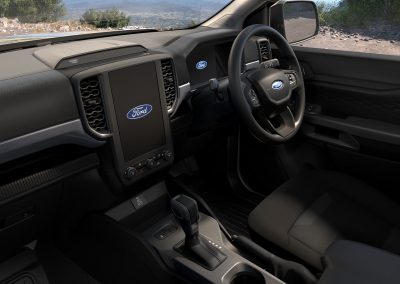 Next-Generation Ford Ranger XL interior console
