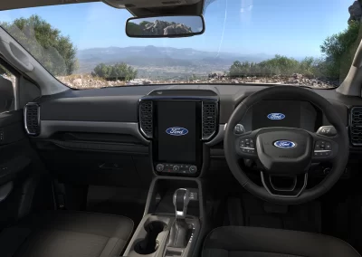 Next-Generation Ford Ranger XLT dashboard