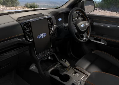 Next-Generation Ford Ranger Wildtrak interior